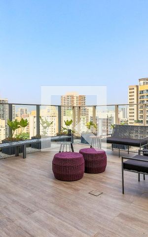 Studio para alugar com 27m², 1 quarto e sem vaga Studio para alugar com 27m², 1 quarto e sem vagaÁrea comum - Terraço
