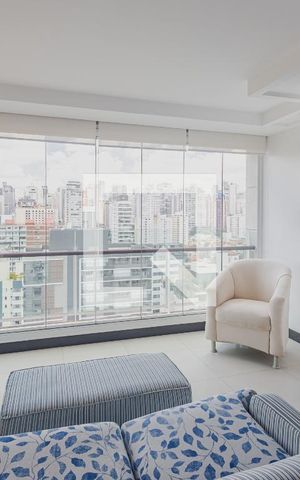 Apartamento para alugar com 85m², 1 quarto e 2 vagasVaranda 1