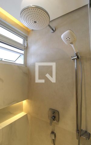 Apartamento para alugar com 120m², 2 quartos e 1 vagaBanheiro da Suíte 2