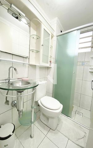 Apartamento para alugar com 58m², 1 quarto e 1 vagaBanheiro