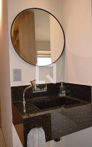 Apartamento para alugar com 50m², 1 quarto e 1 vagaLavabo