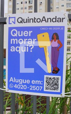 Apartamento à venda com 44m², 2 quartos e 1 vagaPlaquinha