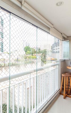 Apartamento à venda com 56m², 2 quartos e 1 vagaVaranda