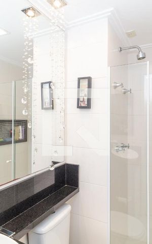 Apartamento à venda com 56m², 2 quartos e 1 vagaBanheiro Social