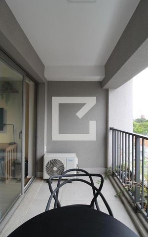 Studio para alugar com 29m², 1 quarto e sem vagaVaranda