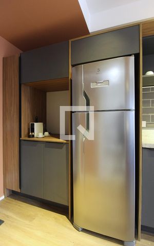 Studio para alugar com 29m², 1 quarto e sem vagaCozinha