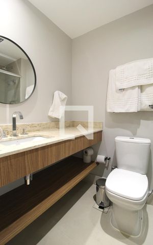 Studio para alugar com 29m², 1 quarto e sem vagaBanheiro