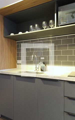 Studio para alugar com 29m², 1 quarto e sem vagaCozinha