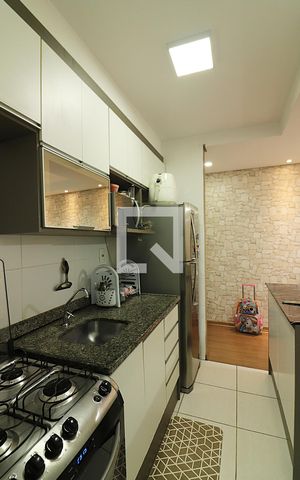 Apartamento à venda com 56m², 2 quartos e 1 vagaCozinha