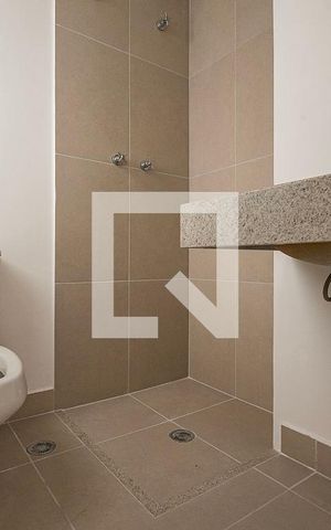 Studio para alugar com 25m², 1 quarto e sem vaga Studio para alugar com 25m², 1 quarto e sem vagaBanheiro