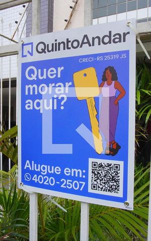 Apartamento para alugar com 54m², 1 quarto e 1 vagaPlaquinha