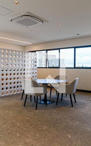 Studio para alugar com 25m², 1 quarto e sem vaga Studio para alugar com 25m², 1 quarto e sem vagaÁrea comum - Coworking