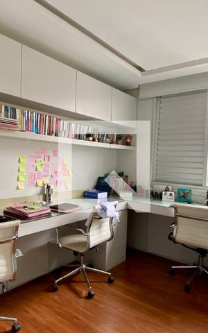 Apartamento para alugar com 135m², 4 quartos e 3 vagasQuarto 2