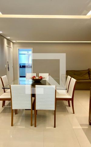 Apartamento para alugar com 135m², 4 quartos e 3 vagasSala