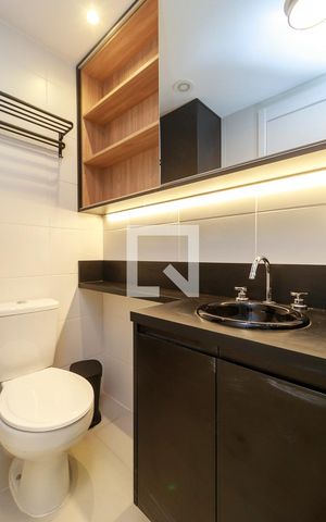 Studio à venda com 29m², 1 quarto e sem vaga Studio à venda com 29m², 1 quarto e sem vagaBanheiro