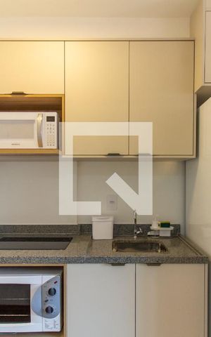Studio para alugar com 30m², 1 quarto e sem vaga Studio para alugar com 30m², 1 quarto e sem vagaStudio Cozinha
