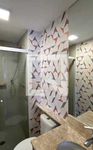 Apartamento à venda com 67m², 2 quartos e 1 vaga Apartamento à venda com 67m², 2 quartos e 1 vagaBanheiro