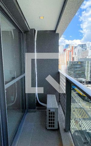 Studio para alugar com 21m², 1 quarto e sem vaga Studio para alugar com 21m², 1 quarto e sem vagaVaranda