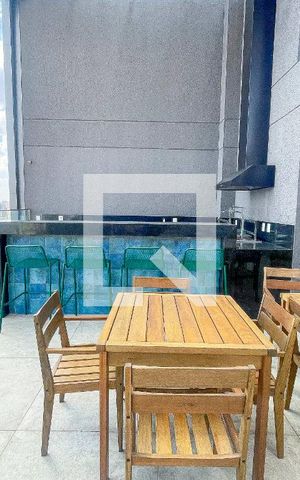 Studio para alugar com 21m², 1 quarto e sem vaga Studio para alugar com 21m², 1 quarto e sem vagaÁrea comum - Churrasqueira