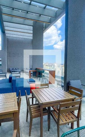 Studio para alugar com 21m², 1 quarto e sem vaga Studio para alugar com 21m², 1 quarto e sem vagaÁrea comum - Churrasqueira