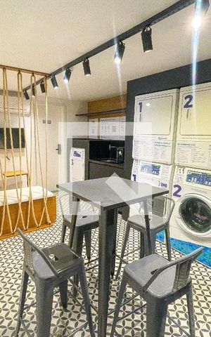 Studio para alugar com 21m², 1 quarto e sem vaga Studio para alugar com 21m², 1 quarto e sem vagaLavanderia