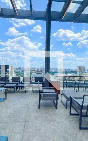 Studio para alugar com 21m², 1 quarto e sem vaga Studio para alugar com 21m², 1 quarto e sem vagaÁrea comum - Churrasqueira