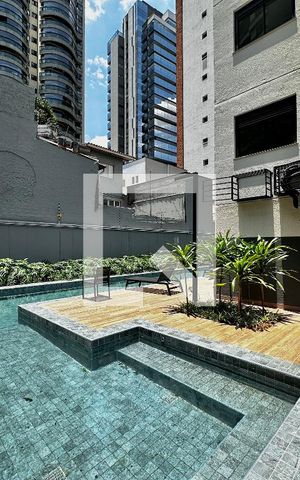 Apartamento à venda com 27m², 1 quarto e sem vaga Apartamento à venda com 27m², 1 quarto e sem vagaPiscina