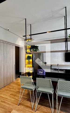 Apartamento à venda com 27m², 1 quarto e sem vaga Apartamento à venda com 27m², 1 quarto e sem vagaSalão Gourmet