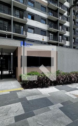 Apartamento à venda com 27m², 1 quarto e sem vaga Apartamento à venda com 27m², 1 quarto e sem vagaFachada