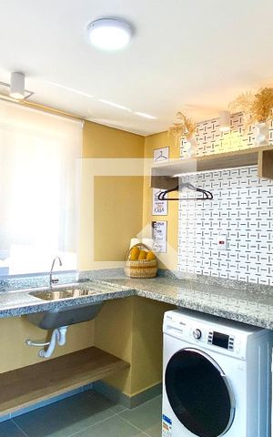 Apartamento à venda com 23m², 1 quarto e sem vaga Apartamento à venda com 23m², 1 quarto e sem vagaLavanderia