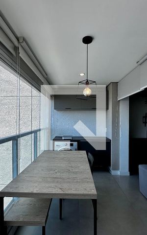 Apartamento para alugar com 33m², 1 quarto e 1 vagaSacada