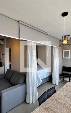 Apartamento para alugar com 33m², 1 quarto e 1 vagaSacada