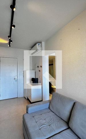 Apartamento para alugar com 33m², 1 quarto e 1 vagaSala