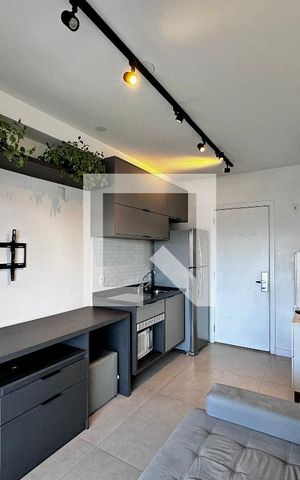 Apartamento para alugar com 33m², 1 quarto e 1 vagaSala