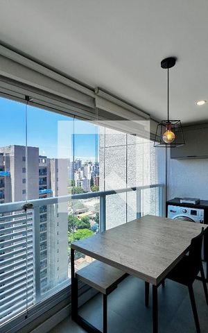 Apartamento para alugar com 33m², 1 quarto e 1 vagaSacada