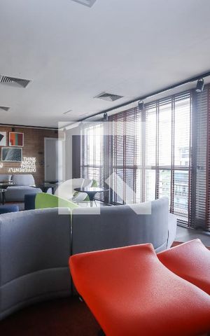 Studio para alugar com 22m², 1 quarto e sem vaga Studio para alugar com 22m², 1 quarto e sem vagaÁrea comum - Salão de festas