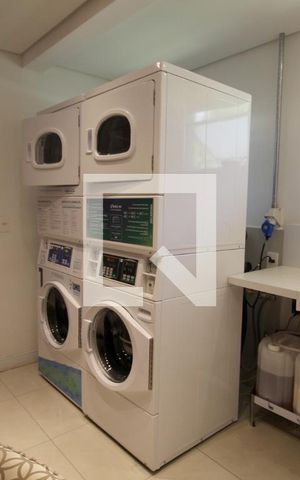 Studio para alugar com 33m², 1 quarto e 1 vagaLavanderia