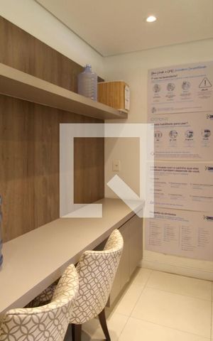 Studio para alugar com 33m², 1 quarto e 1 vagaLavanderia