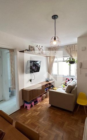 Apartamento à venda com 42m², 1 quarto e sem vaga Apartamento à venda com 42m², 1 quarto e sem vagaSala