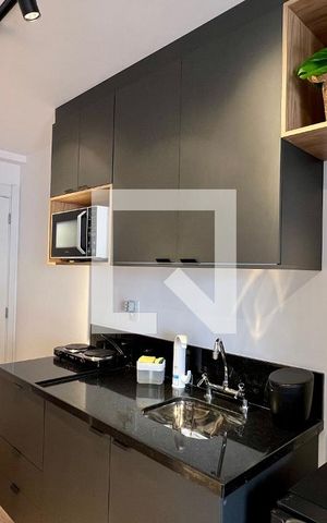Studio à venda com 27m², 1 quarto e sem vaga Studio à venda com 27m², 1 quarto e sem vagaCozinha