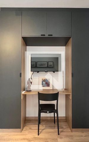 Studio à venda com 27m², 1 quarto e sem vaga Studio à venda com 27m², 1 quarto e sem vagaQuarto