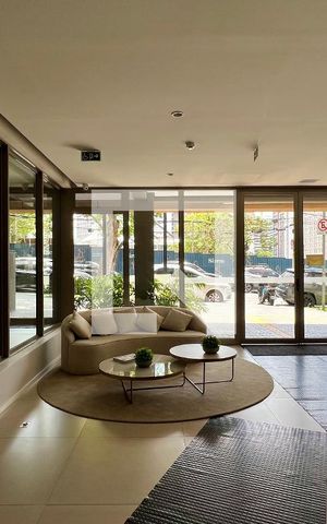 Studio à venda com 27m², 1 quarto e sem vaga Studio à venda com 27m², 1 quarto e sem vagaHall de entrada