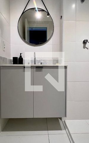 Studio à venda com 27m², 1 quarto e sem vaga Studio à venda com 27m², 1 quarto e sem vagaBanheiro