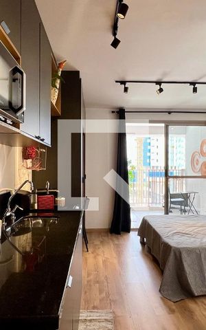 Studio à venda com 27m², 1 quarto e sem vaga Studio à venda com 27m², 1 quarto e sem vagaCozinha