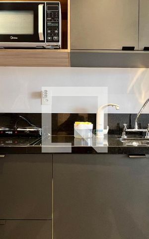 Studio à venda com 27m², 1 quarto e sem vaga Studio à venda com 27m², 1 quarto e sem vagaCozinha