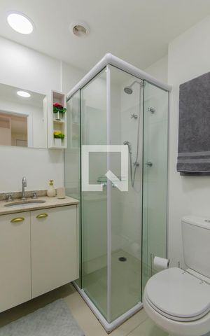 Studio para alugar com 23m², 1 quarto e sem vaga Studio para alugar com 23m², 1 quarto e sem vagaBanheiro