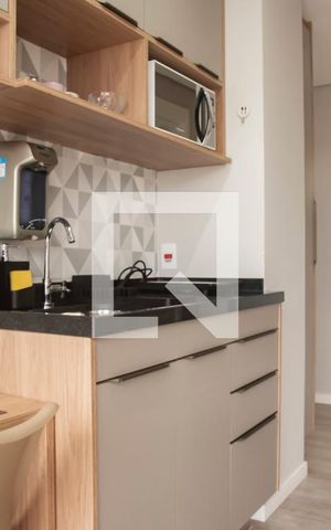 Studio à venda com 25m², 1 quarto e sem vagaCozinha