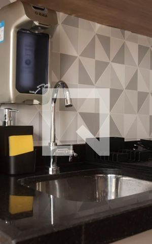 Studio à venda com 25m², 1 quarto e sem vagaCozinha