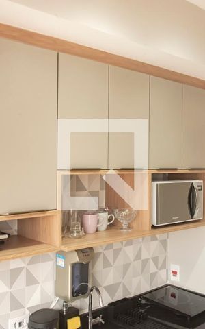 Studio à venda com 25m², 1 quarto e sem vagaCozinha