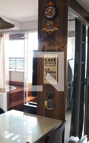 Apartamento para alugar com 77m², 2 quartos e 1 vagaCozinha e Área de Serviço